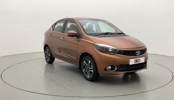 2017 Tata TIGOR XZ 1.2 REVOTRON OPT, Petrol, Manual, 65,047 km, Right Front Diagonal