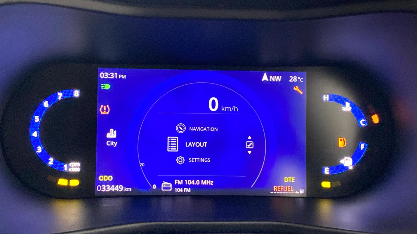 2023 Tata NEXON CREATIVE + 1.2 PETROL, Petrol, Manual, 33,449 km, Odometer Image