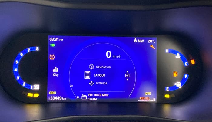 2023 Tata NEXON CREATIVE + 1.2 PETROL, Petrol, Manual, 33,449 km, Odometer Image