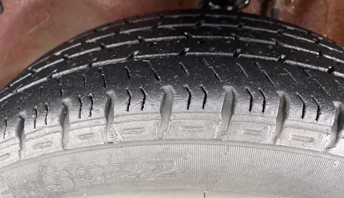 2018 Maruti Alto K10 VXI (O) AMT, Petrol, Automatic, 57,407 km, Left Front Tyre Tread