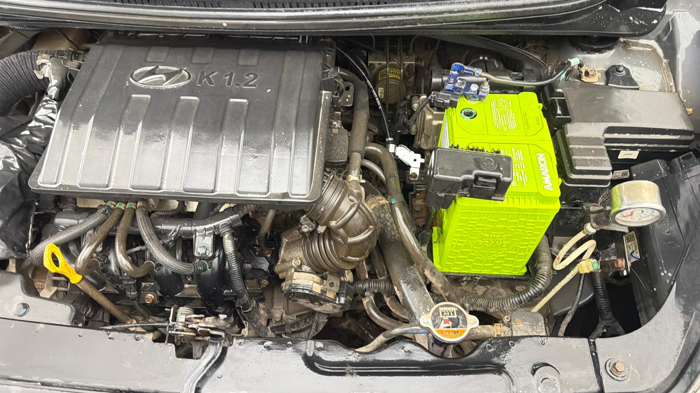 2022 Hyundai AURA S 1.2 CNG, CNG, Manual, 70,843 km, Engine View - Left
