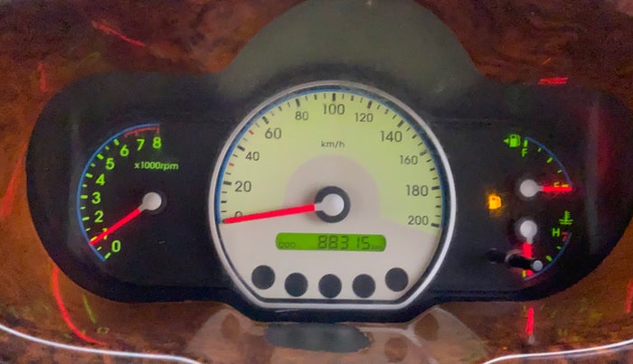 2010 Hyundai i10 MAGNA 1.2, Petrol, Manual, 88,315 km, Odometer Image