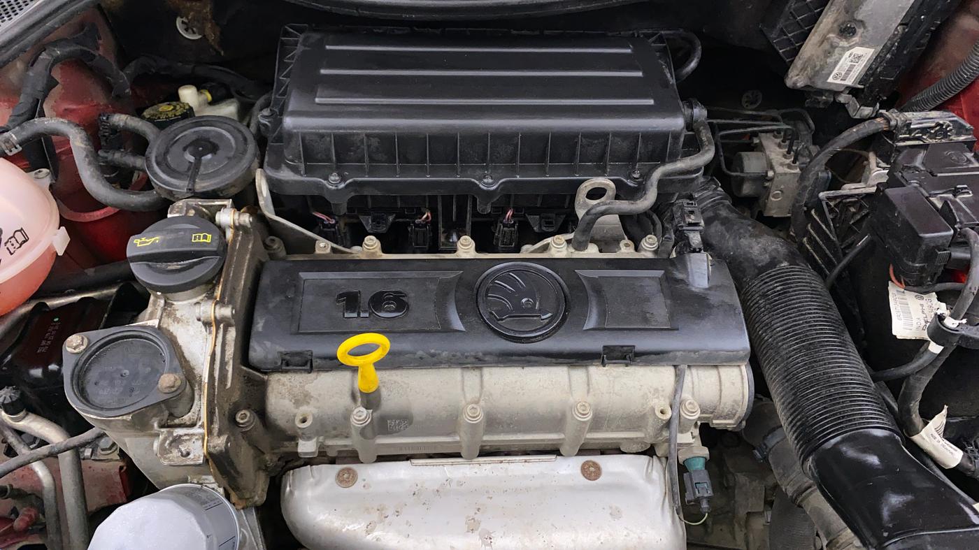 2019 Skoda Rapid STYLE 1.6 MPI AT, Petrol, Automatic, 79,104 km, Engine View