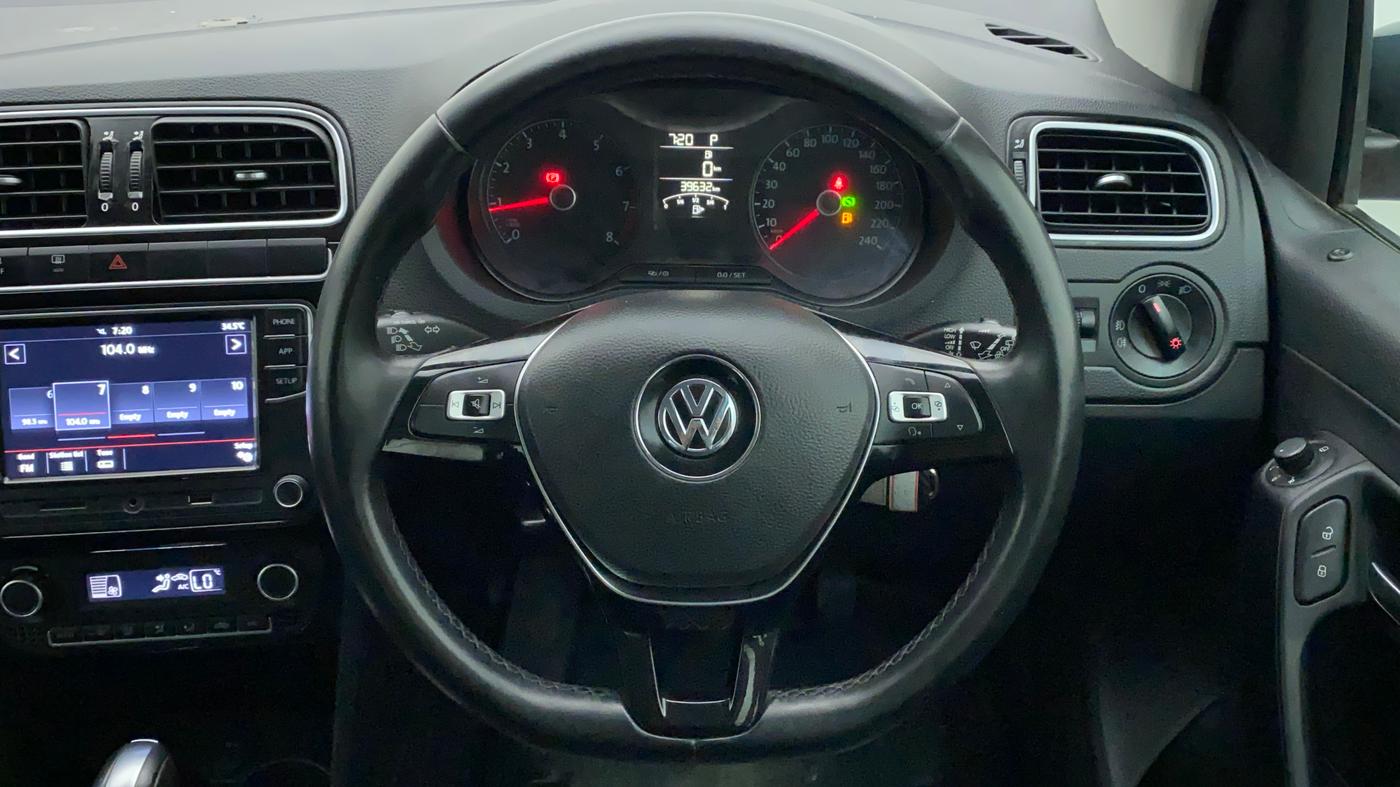 2020 Volkswagen Polo 1.0 GT TSI AT, Petrol, Automatic, 39,632 km, Steering Wheel Close Up