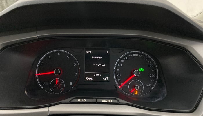 2022 Volkswagen TAIGUN HIGHLINE 1.0 TSI AT, Petrol, Automatic, 27,976 km, Odometer Image