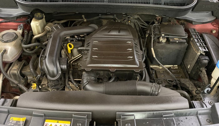 2022 Volkswagen TAIGUN HIGHLINE 1.0 TSI AT, Petrol, Automatic, 27,976 km, Engine View