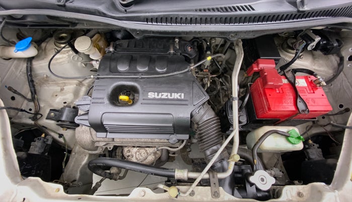 2013 Maruti Wagon R 1.0 LXI, Petrol, Manual, 13,989 km, Engine Bonet View