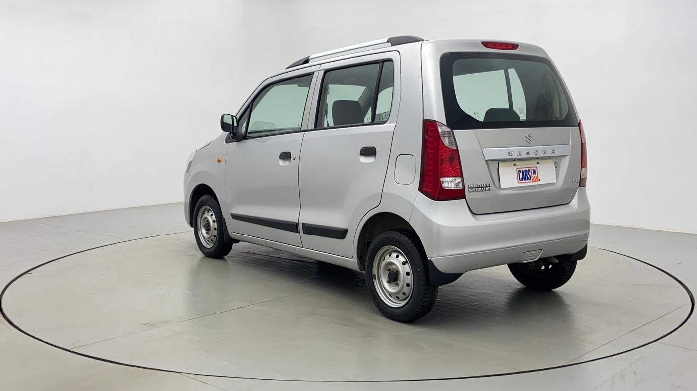 2013 Maruti Wagon R 1.0 LXI, Petrol, Manual, 13,989 km, Left Back Diagonal (45- Degree) View