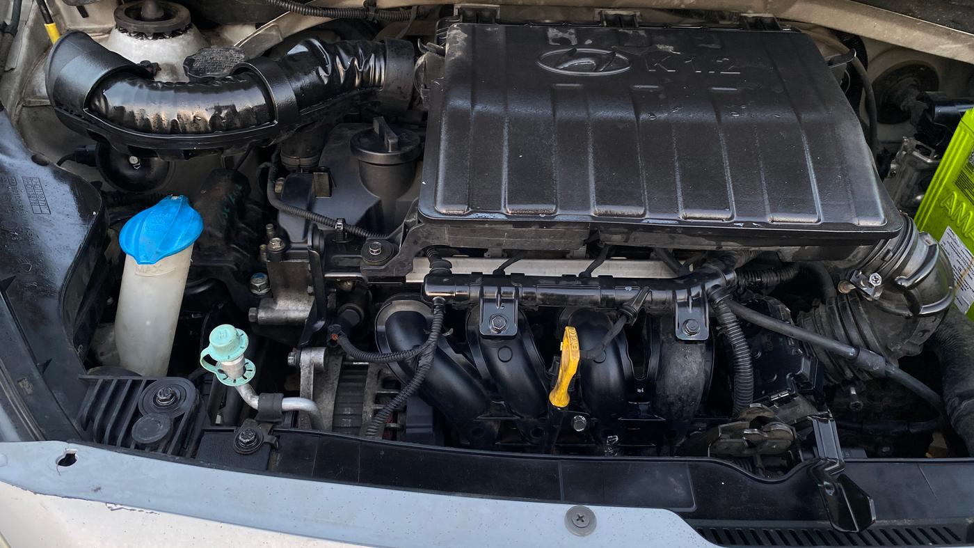 2014 Hyundai Xcent S (O) 1.2, Petrol, Manual, 92,275 km, Engine View - Right