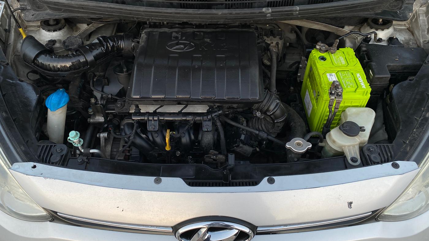 2014 Hyundai Xcent S (O) 1.2, Petrol, Manual, 92,275 km, Engine View