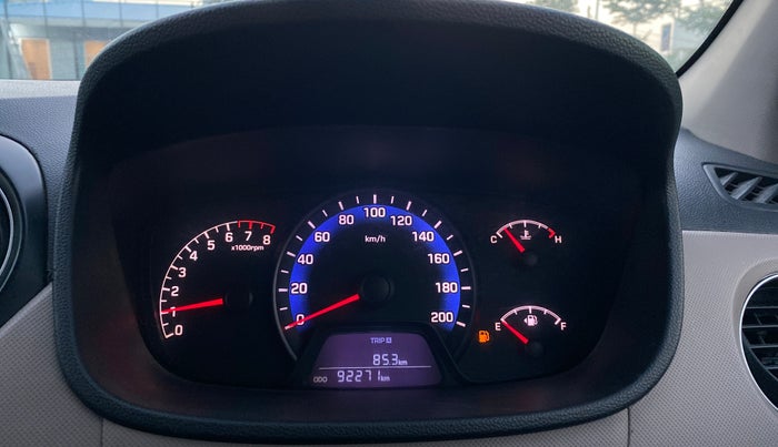 2014 Hyundai Xcent S (O) 1.2, Petrol, Manual, 92,246 km, Odometer Image