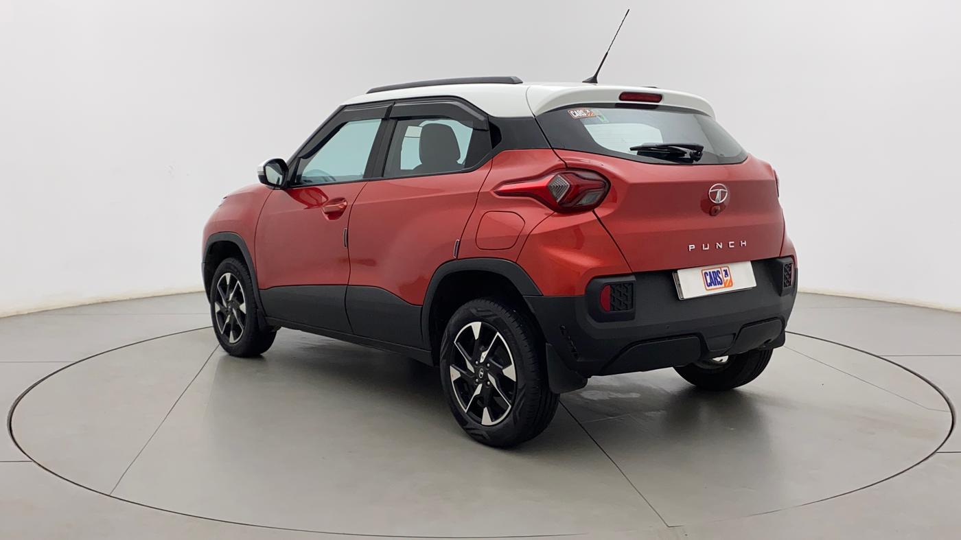 2023 Tata PUNCH CREATIVE AMT 1.2 RTN DUAL TONE, Petrol, Automatic, 12,032 km, Left Back Diagonal