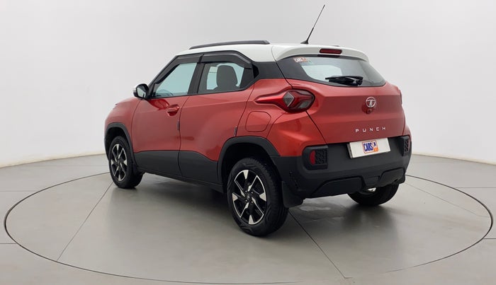 2023 Tata PUNCH CREATIVE AMT 1.2 RTN DUAL TONE, Petrol, Automatic, 12,032 km, Left Back Diagonal