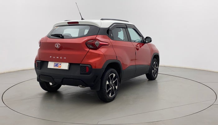 2023 Tata PUNCH CREATIVE AMT 1.2 RTN DUAL TONE, Petrol, Automatic, 12,032 km, Right Back Diagonal