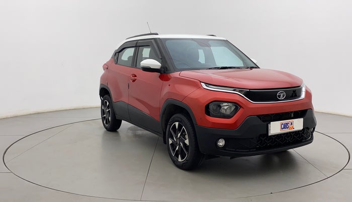 2023 Tata PUNCH CREATIVE AMT 1.2 RTN DUAL TONE, Petrol, Automatic, 12,032 km, Right Front Diagonal