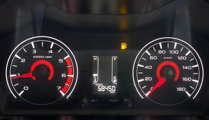 2017 Mahindra Kuv100 K4 6 STR, CNG, Manual, 58,450 km, Odometer Image