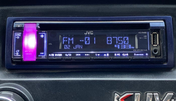 2017 Mahindra Kuv100 K4 6 STR, CNG, Manual, 58,450 km, Infotainment System