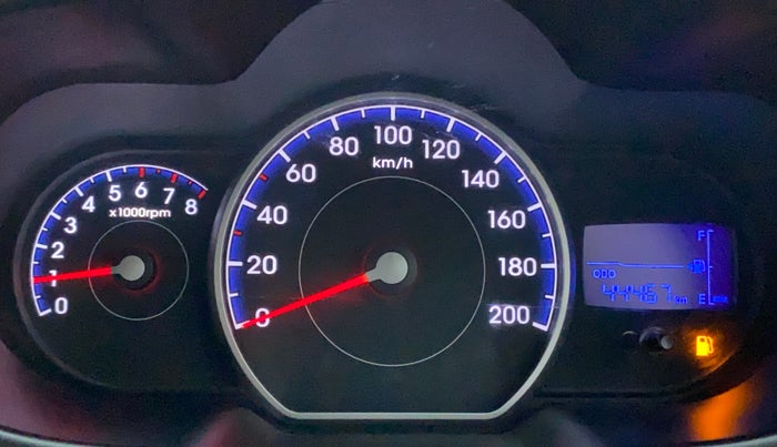 2010 Hyundai i10 MAGNA 1.1, Petrol, Manual, 44,757 km, Odometer Image