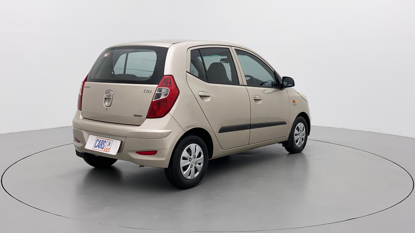 2010 Hyundai i10 MAGNA 1.1, Petrol, Manual, 44,757 km, Right Back Diagonal