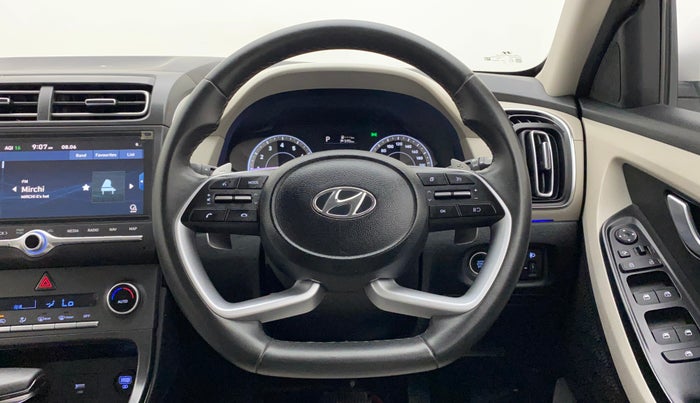 2020 Hyundai Creta SX IVT 1.5 PETROL, Petrol, Automatic, 52,586 km, Steering Wheel Close Up