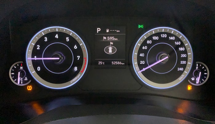 2020 Hyundai Creta SX IVT 1.5 PETROL, Petrol, Automatic, 52,586 km, Odometer Image