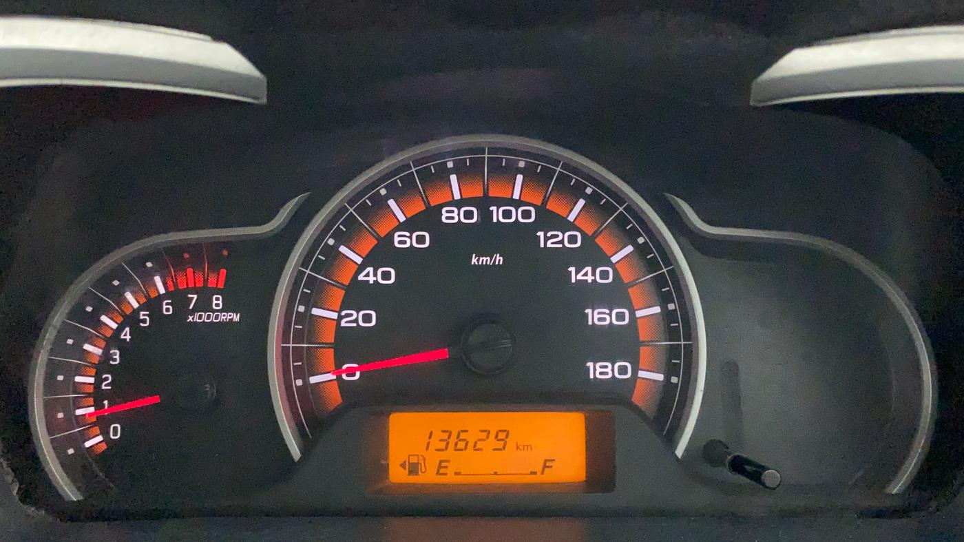 2017 Maruti Alto K10 VXI, Petrol, Manual, 13,660 km, Odometer Image