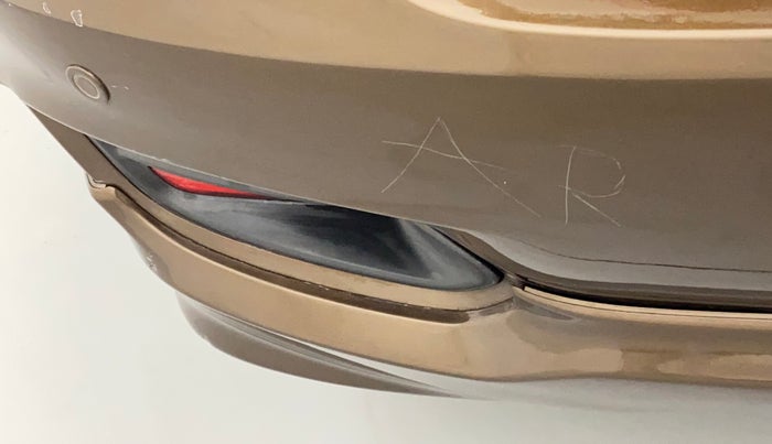 2015 Maruti Ciaz ZXI+ RS, Petrol, Manual, 88,085 km, Rear bumper - Minor scratches