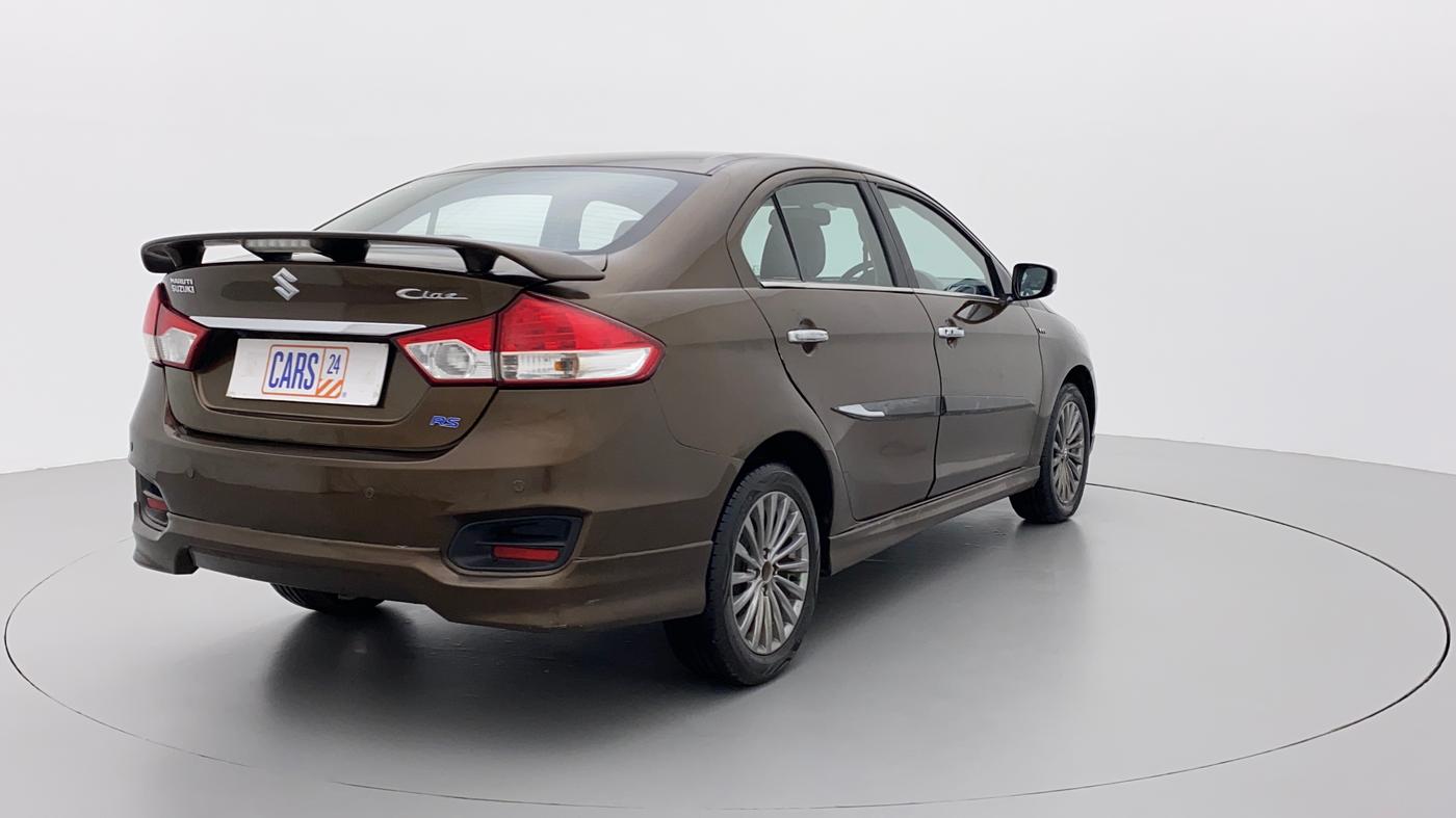 2015 Maruti Ciaz ZXI+ RS, Petrol, Manual, 88,085 km, Right Back Diagonal