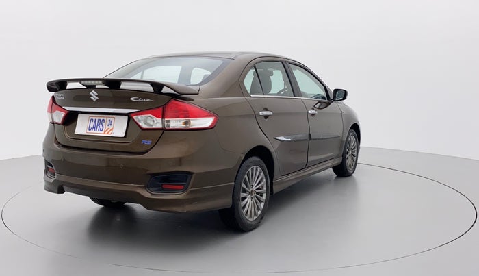 2015 Maruti Ciaz ZXI+ RS, Petrol, Manual, 88,085 km, Right Back Diagonal