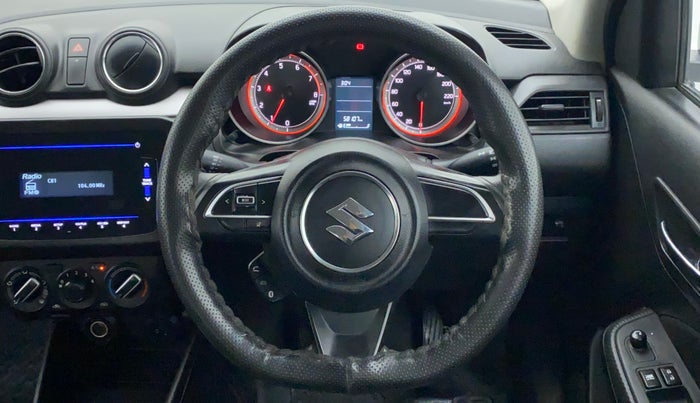 2021 Maruti Swift VXI, Petrol, Manual, 58,107 km, Steering Wheel Close Up
