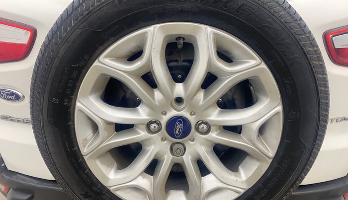 2017 Ford Ecosport TITANIUM 1.5L PETROL, Petrol, Manual, 1,01,446 km, Spare Tyre