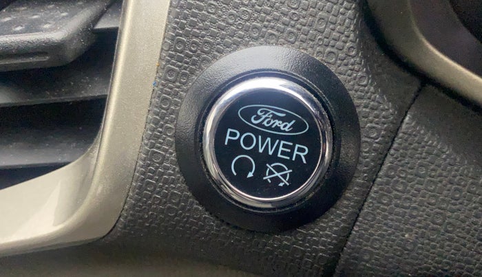 2017 Ford Ecosport TITANIUM 1.5L PETROL, Petrol, Manual, 1,01,446 km, Keyless Start/ Stop Button