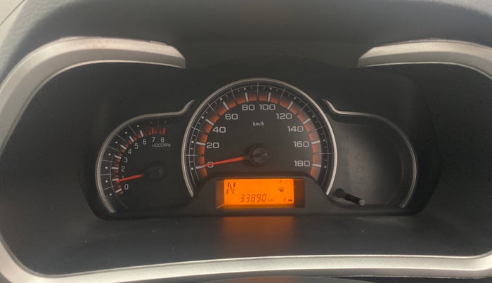 2017 Maruti Alto K10 VXI (O) AMT, Petrol, Automatic, 33,889 km, Odometer Image