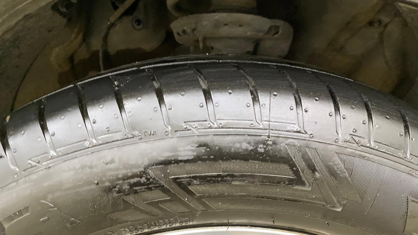 2020 Hyundai Creta SX (O) AT 1.5 DIESEL, Diesel, Automatic, 99,454 km, Right Front Tyre Tread