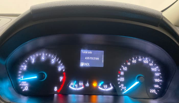 2018 Ford Ecosport TREND + 1.5L PETROL AT, Petrol, Automatic, 43,504 km, Odometer Image