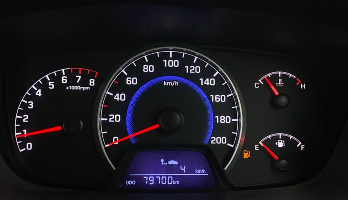 2016 Hyundai Grand i10 SPORTZ 1.2 KAPPA VTVT, Petrol, Manual, 79,694 km, Odometer Image