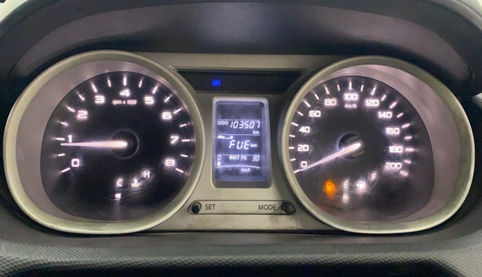2017 Tata TIGOR XZ (O) PETROL, Petrol, Manual, 1,03,463 km, Odometer Image
