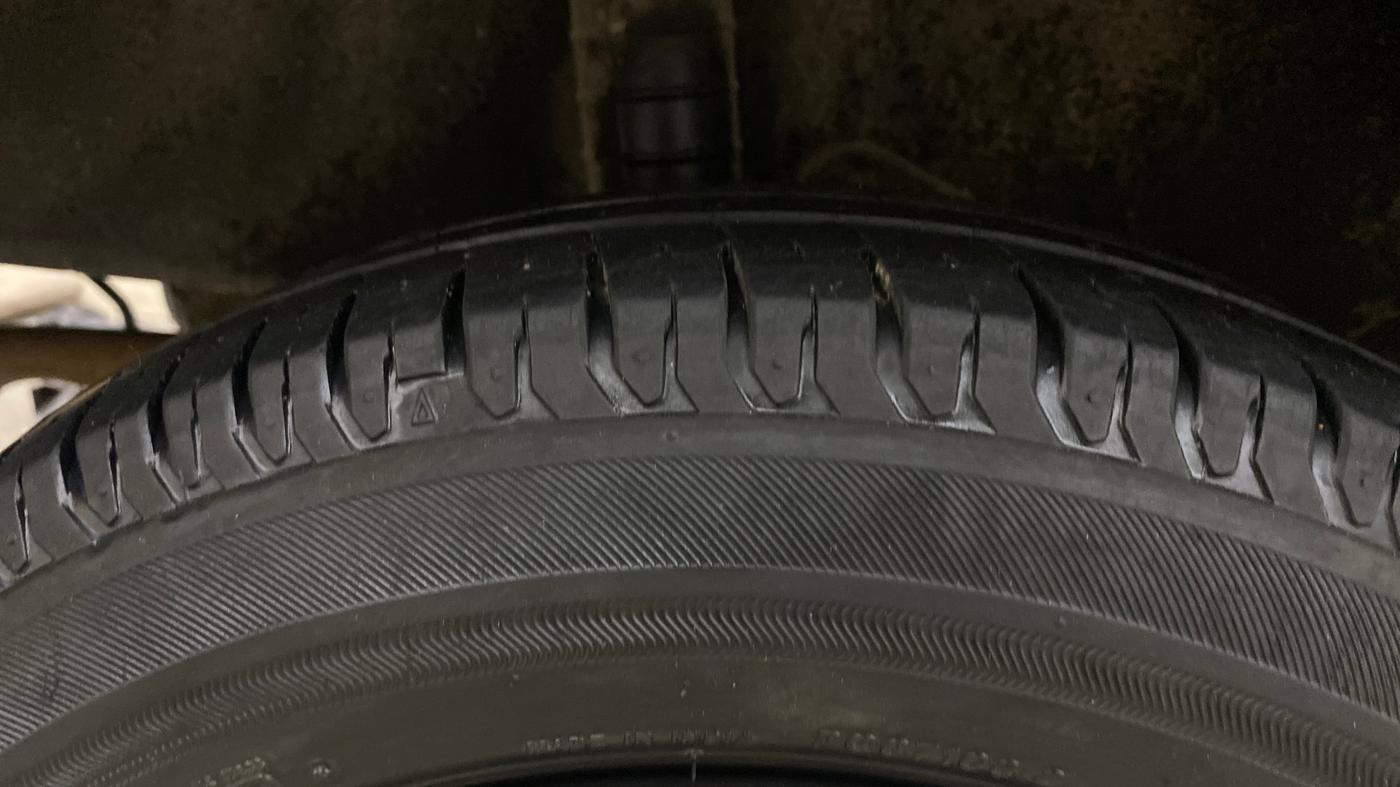 2017 Datsun Go Plus T, Petrol, Manual, 85,208 km, Right Rear Tyre Tread