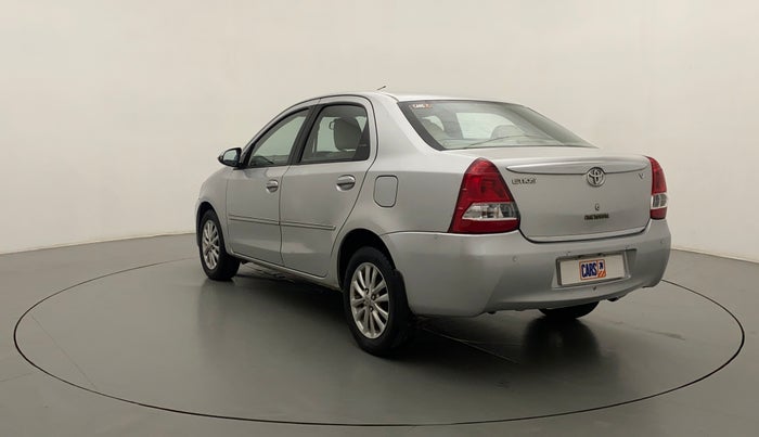 2014 Toyota Etios V, Petrol, Manual, 61,733 km, Left Back Diagonal