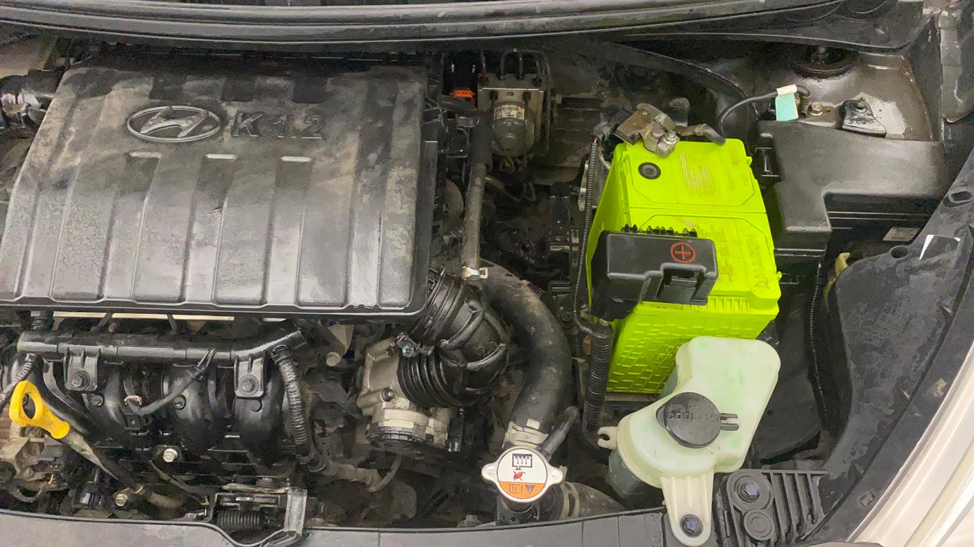 2019 Hyundai Grand i10 SPORTZ 1.2 KAPPA VTVT, Petrol, Manual, 59,215 km, Engine View - Left