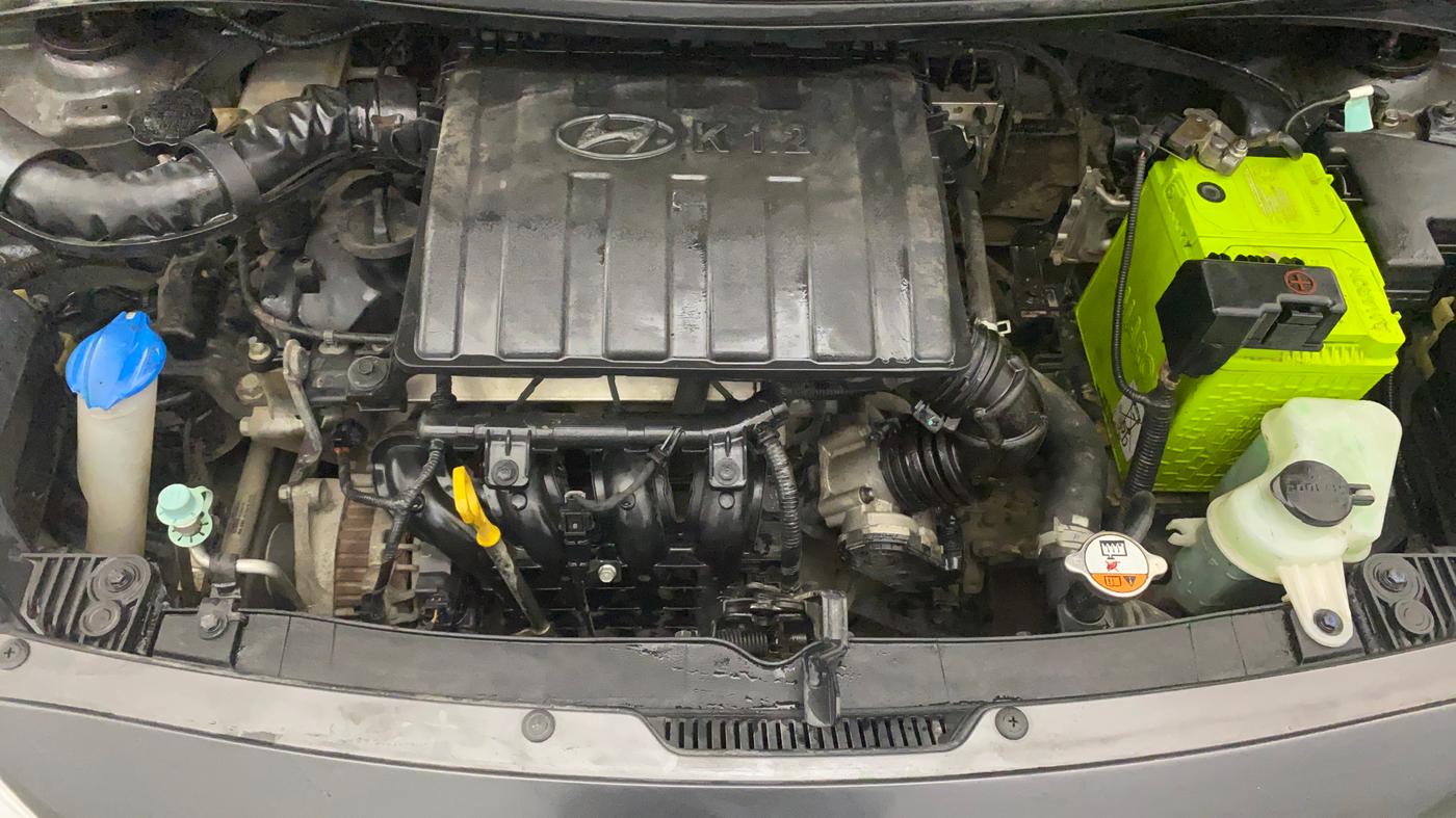 2019 Hyundai Grand i10 SPORTZ 1.2 KAPPA VTVT, Petrol, Manual, 59,215 km, Engine View