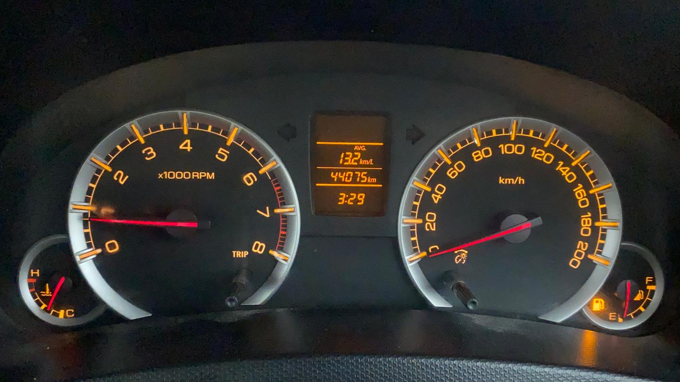 2012 Maruti Swift Dzire VXI, Petrol, Manual, 44,112 km, Odometer Image