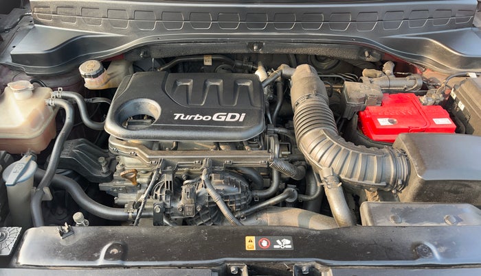 2021 KIA SONET HTX 1.0 IMT, Petrol, Manual, 1,12,203 km, Engine View