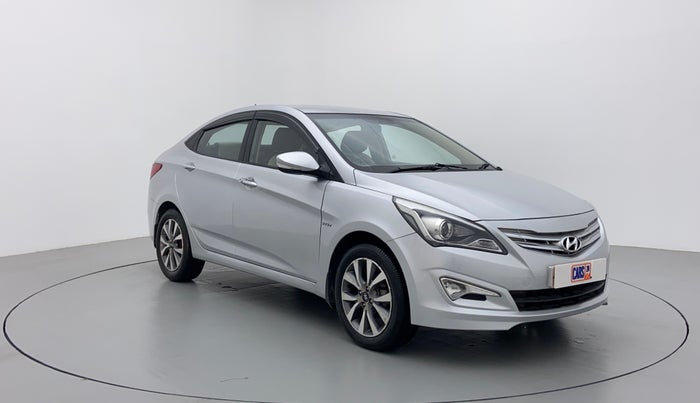 2015 Hyundai Verna FLUIDIC 1.6 VTVT S (O)  MT, Petrol, Manual, 25,274 km, Right Front Diagonal