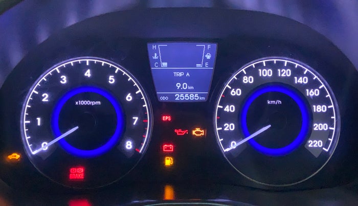 2015 Hyundai Verna FLUIDIC 1.6 VTVT S (O)  MT, Petrol, Manual, 25,274 km, Odometer View
