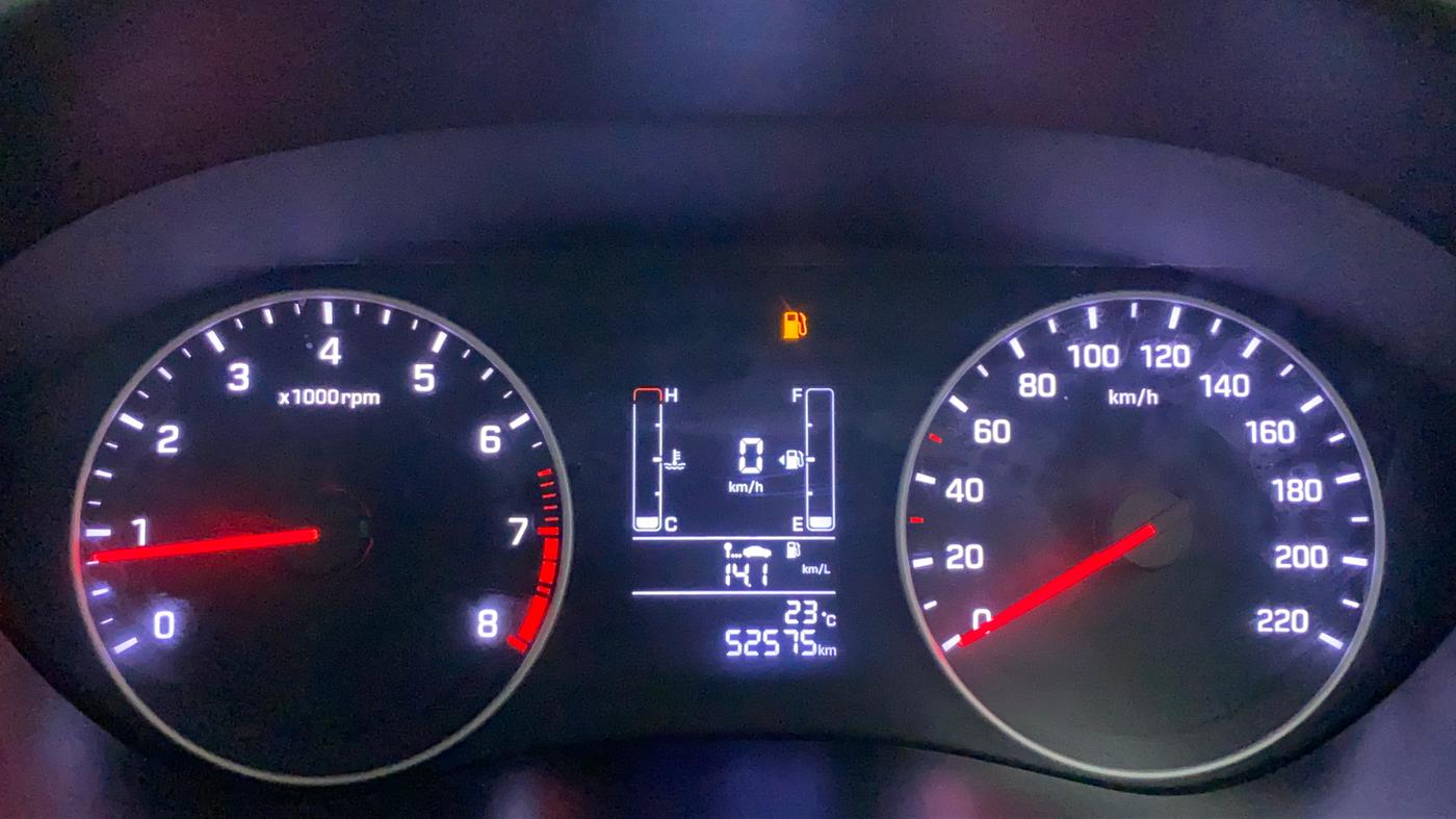2018 Hyundai Elite i20 SPORTZ 1.2, Petrol, Manual, 52,575 km, Odometer Image