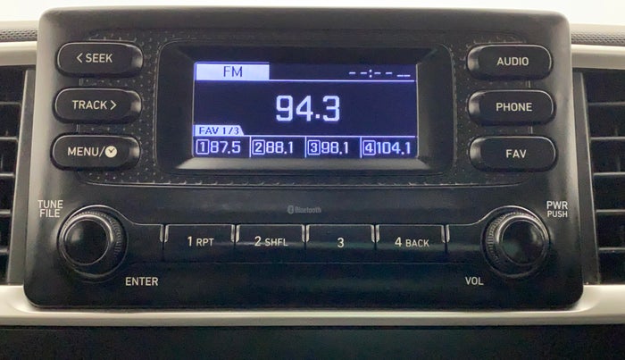 2019 Hyundai VENUE S MT 1.2 KAPPA, Petrol, Manual, 19,978 km, Infotainment System