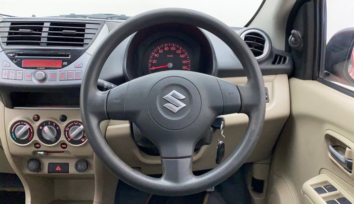 2013 Maruti A Star VXI, Petrol, Manual, 38,565 km, Steering Wheel Close Up