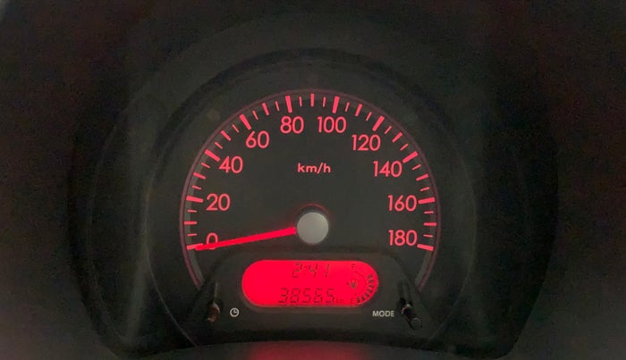 2013 Maruti A Star VXI, Petrol, Manual, 38,565 km, Odometer Image