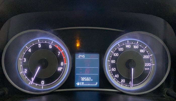 2021 Maruti Dzire VXI, Petrol, Manual, 78,582 km, Odometer Image